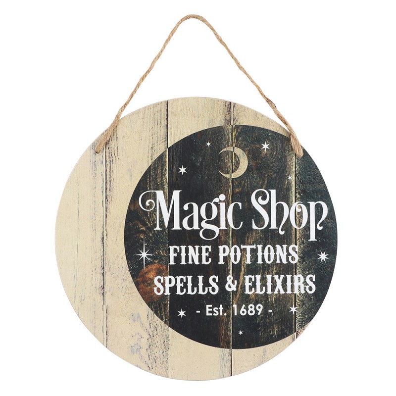 Schild Magic Shop