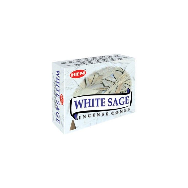 White Sage Premium Incense Cones